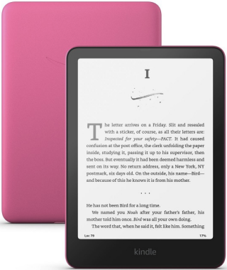 Amazon Kindle Paperwhite 2024, 16GB, s reklamou, růžový - 
