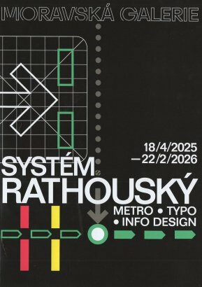 Systém Rathouský - Metro, Typo, Info Design - Jiří Rathouský
