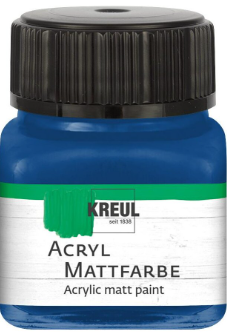 Akrylová barva Kreul Matt – 26 Cobalt Blue - 
