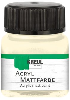 Akrylová barva Kreul Matt – 57 Ivory - 