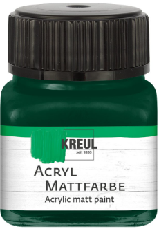 Akrylová barva Kreul Matt – 70 Fir Green - 