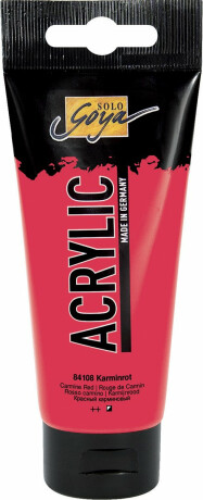 Akrylová barva Kreul Solo Goya – 08 Carmine Red - 