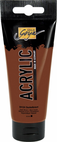 Akrylová barva Kreul Solo Goya – 24 Dark Brown - 