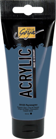 Akrylová barva Kreul Solo Goya – 25 Paynes Gray - 
