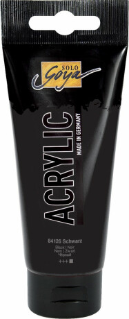 Akrylová barva Kreul Solo Goya – 26 Black - 