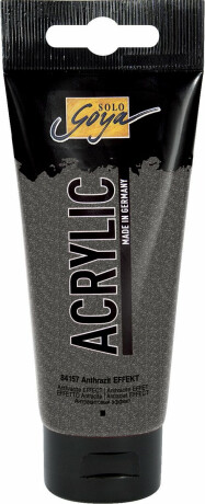 Akrylová barva Kreul Solo Goya – 57 Anthracite Effect - 