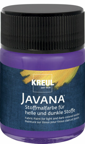 Barva na světlý a tmavý textil Javana – 57 Violet - 