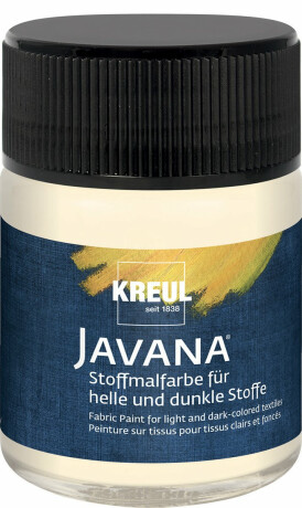 Barva na světlý a tmavý textil Javana – 66 Vanille - 