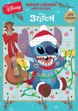 Adventní kalendář se samolepkami Lilo & Stitch - -