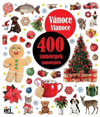 400 samolepek Vánoce - 