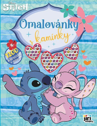 Omalovánky s kamínky Lilo & Stitch - -