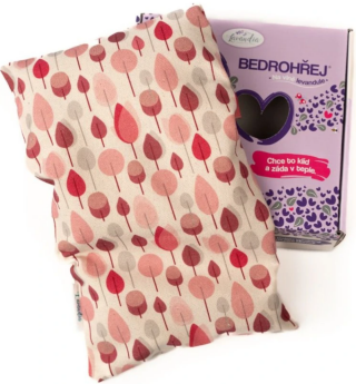 Bedrohřej - nahřívací polštářek, růžový les - 