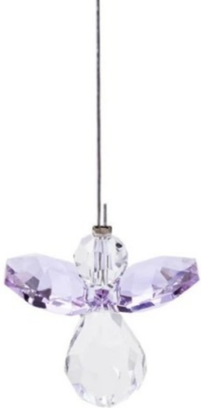 Gifty - Crystal angel - Light Amethyst - 