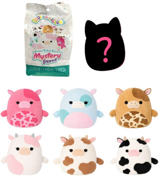 Squishmallows Mystery voňavý plyšák, 13 cm - mořské kravičky - 