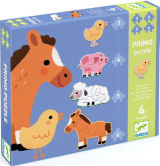 Puzzle Primo Na farmě - 