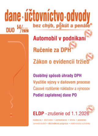 DUO č. 5-6 - Automobil v podnikaní po novom - 