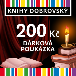 Elektronická dárková poukázka pro smyslné čtení 200 Kč - 
