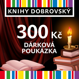 Elektronická dárková poukázka pro smyslné čtení 300 Kč - 