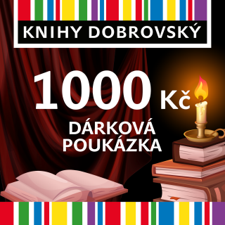 Elektronická dárková poukázka pro smyslné čtení 1000 Kč - 