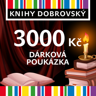 Elektronická dárková poukázka pro smyslné čtení 3000 Kč - 
