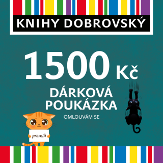 Elektronická dárková poukázka na usmířenou 1500 Kč - 