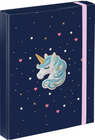 Desky na školní sešity A5 Unicorn Gold - 