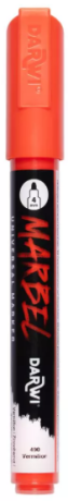 Akrylový marker Marbel 4mm – 490 Vermilion - 