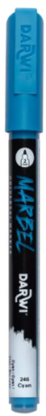 Akrylový marker Marbel 2mm – 246 Cyan - 