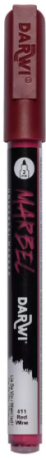 Akrylový marker Marbel 2mm – 411 Wine Lees - 