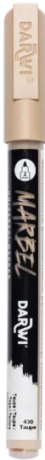 Akrylový marker Marbel 2mm – 430 Taupe - 