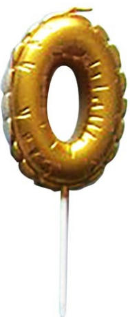 Dortová svíčka BALÓNEK 