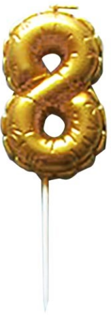 Dortová svíčka BALÓNEK 