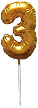 Dortová svíčka BALÓNEK 