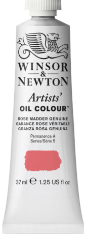 Olejová barva W&N Artists 37ml – 587 Rose Madder Genuine - 