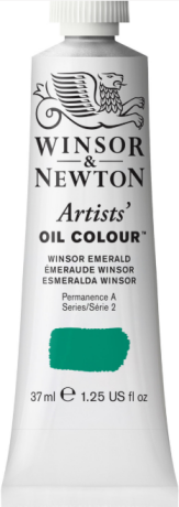 Olejová barva W&N Artists 37ml – 708 Winsor Emerald - 