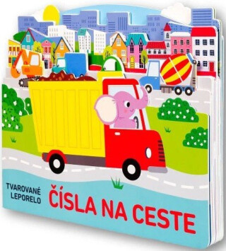 Tvarované leporelo Čísla na ceste - 