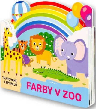 Tvarované leporelo Farby v zoo - 