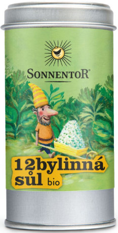 12bylinná sůl bio, dózička - 