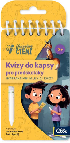 Kvízy do kapsy pro předškoláky - Kouzelné čtení Albi - 