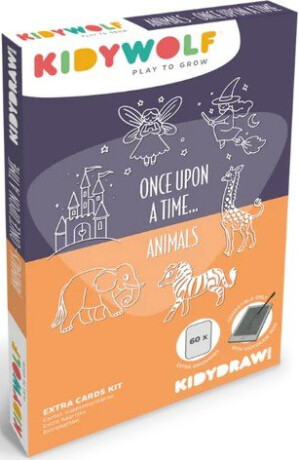 Doplňkové karty Kidydraw mini - Bylo nebylo a zvířata - 
