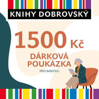 Elektronická dárková poukázka pro babičku 1500 Kč - 