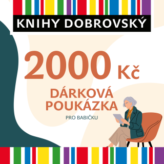 Elektronická dárková poukázka pro babičku 2000 Kč - 