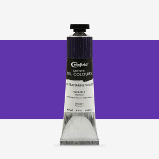 Olejová barva Cranfield Artist’s 40ml – Ultramarine Violet - 