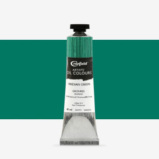 Olejová barva Cranfield Artist’s 40ml – Viridian Green - 