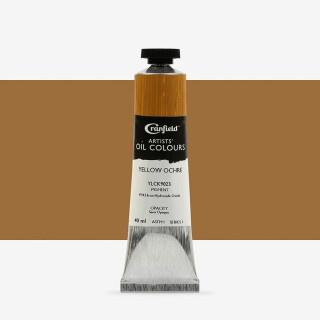 Olejová barva Cranfield Artist’s 40ml – Yellow Ochre - 