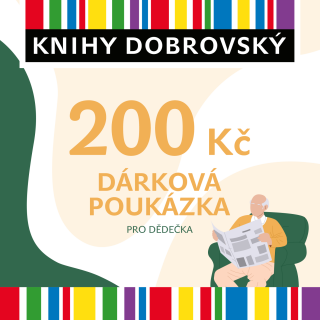 Elektronická dárková poukázka pro dědečka 200 Kč - 