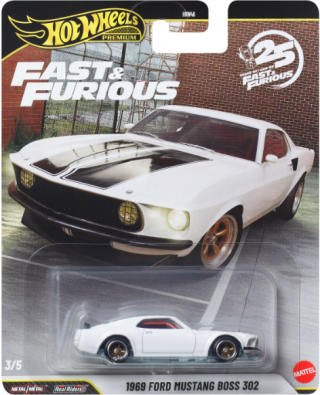 Hot Wheels Premium Fast & Furious - 69 Mustang Boss 302 - 