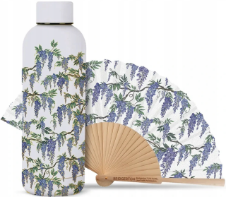 Bridgerton Set - Blue Wisteria (láhev 500 ml, vějíř) - 