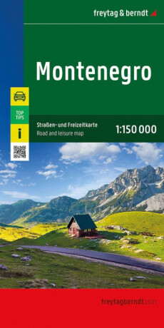 Černá Hora 1:150 000 / automapa + volnočasová mapa - 