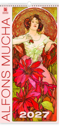 Kalendář nástěnný 2027 - Alfons Mucha - 